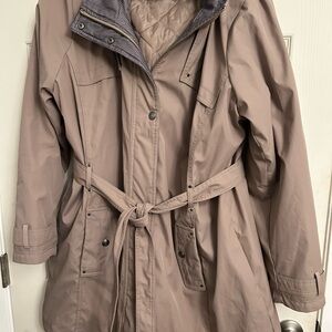 Weatherproof Women's Beige Trench Coat